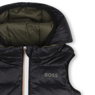 Giubbotto imbottito reversibile BOSS 
                    RAGAZZO