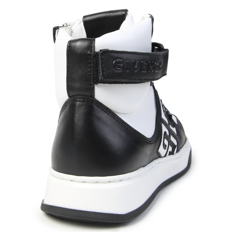 Lace-Up Leather Sneakers GIVENCHY 
                        RAGAZZO