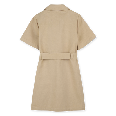 Abito in twill a maniche corte MICHAEL KORS BAMBINA