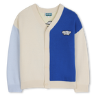 Cardigan in maglia con scollo a v KENZO KIDS 
                    RAGAZZO