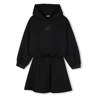 Abito con cappuccio DKNY BAMBINA