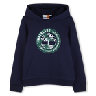 FELPA CON CAPPUCCIO, MARINE, hi-res