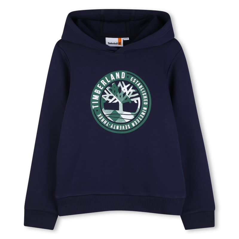 FELPA CON CAPPUCCIO TIMBERLAND 
                        RAGAZZO