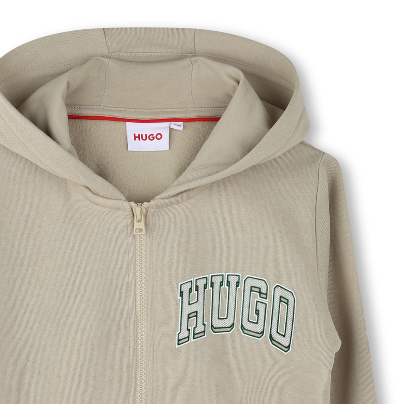 Cardigan da jogging HUGO 
                        RAGAZZO