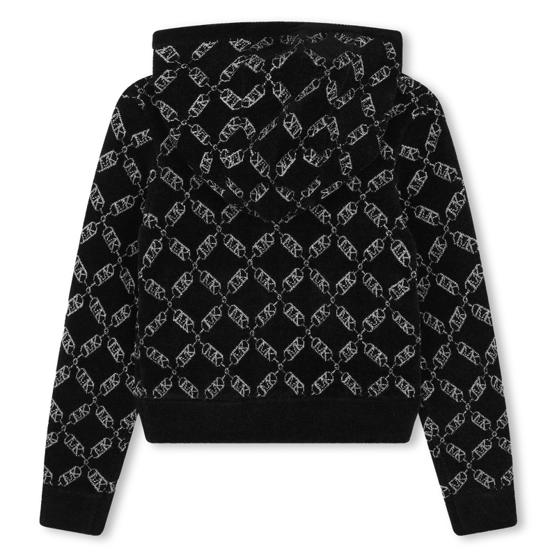Felpa con zip e cappuccio MICHAEL KORS 
                        BAMBINA