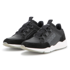Sneakers finte e tela BOSS 
                    RAGAZZO