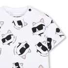 Set t-shirt e pantaloncini KARL LAGERFELD KIDS 
                    BAMBINA