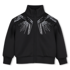 Cardigan con collo alto KARL LAGERFELD KIDS 
                    BAMBINA