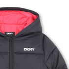 Piumino con cappuccio DKNY 
                    BAMBINA
