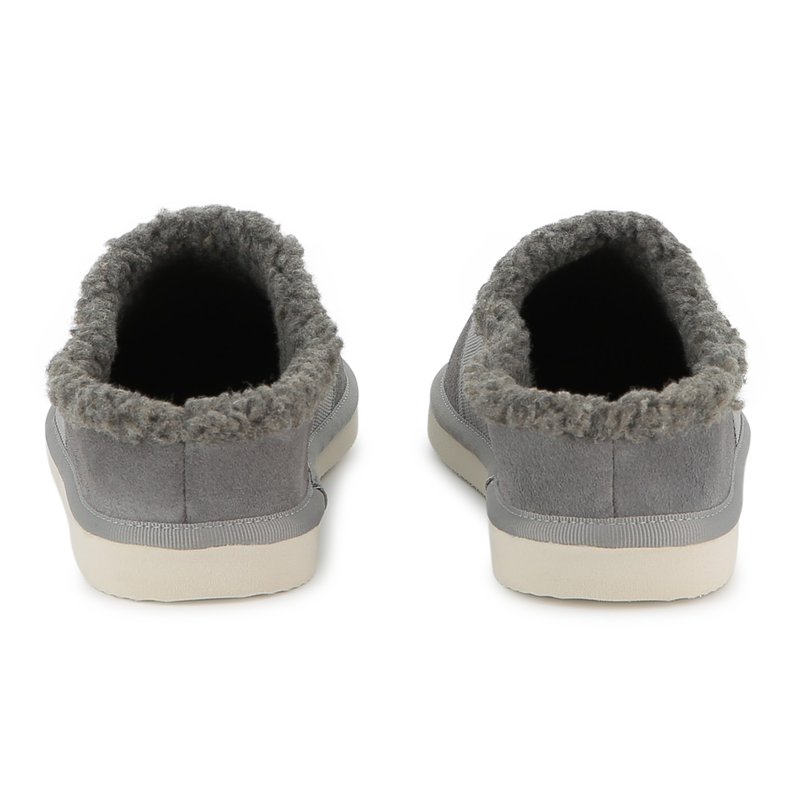 Pantofole in pelle scamosciata bovina CHLOE 
                        BAMBINA