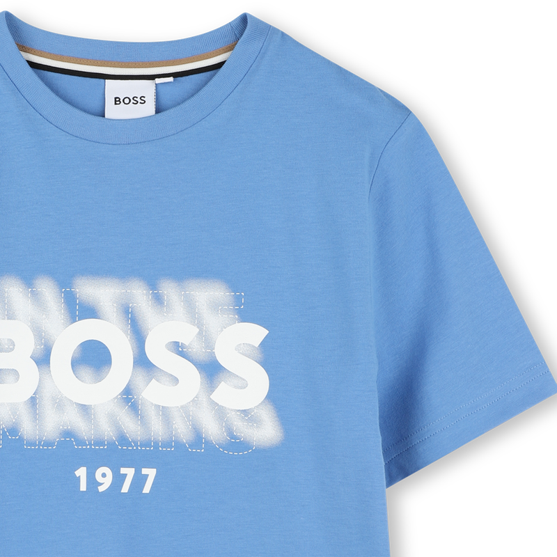 T-shirt a maniche corte BOSS 
                        RAGAZZO