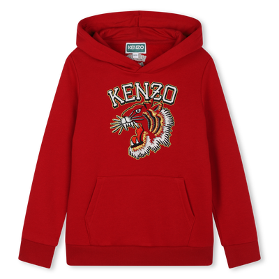 Felpa con cappuccio KENZO KIDS RAGAZZO