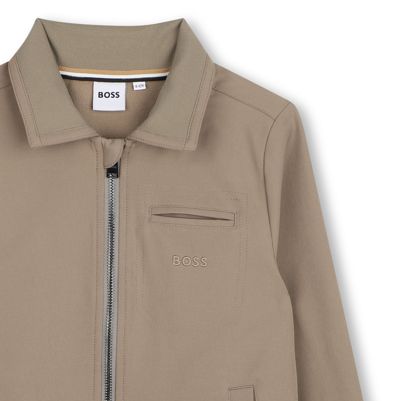 Cardigan in tessuto sintetico BOSS 
                        RAGAZZO