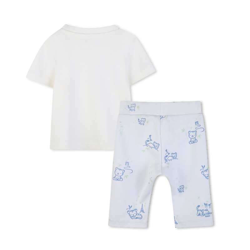 SET T-SHIRT E PANTALONI KENZO KIDS 
                        RAGAZZO