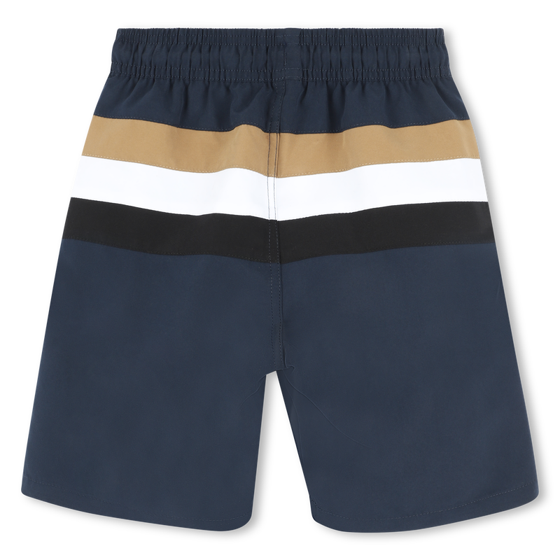 Costume da bagno a righe BOSS 
                        RAGAZZO