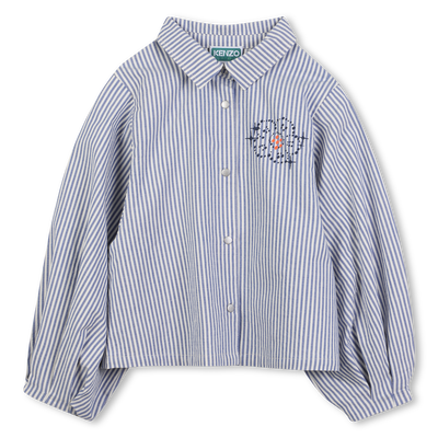 Striped cotton blouse KENZO KIDS BAMBINA