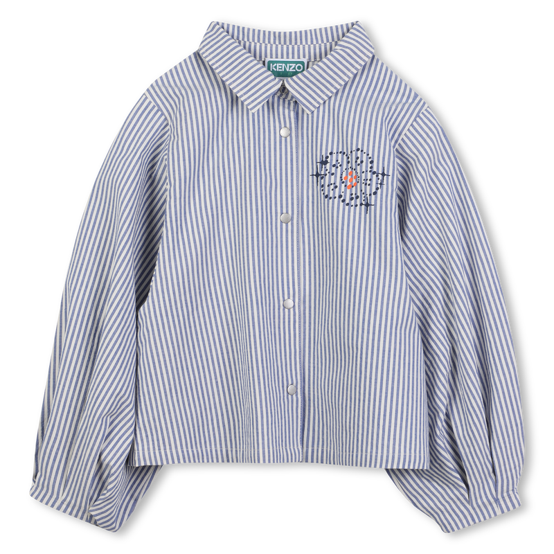 Striped cotton blouse KENZO KIDS 
                        BAMBINA