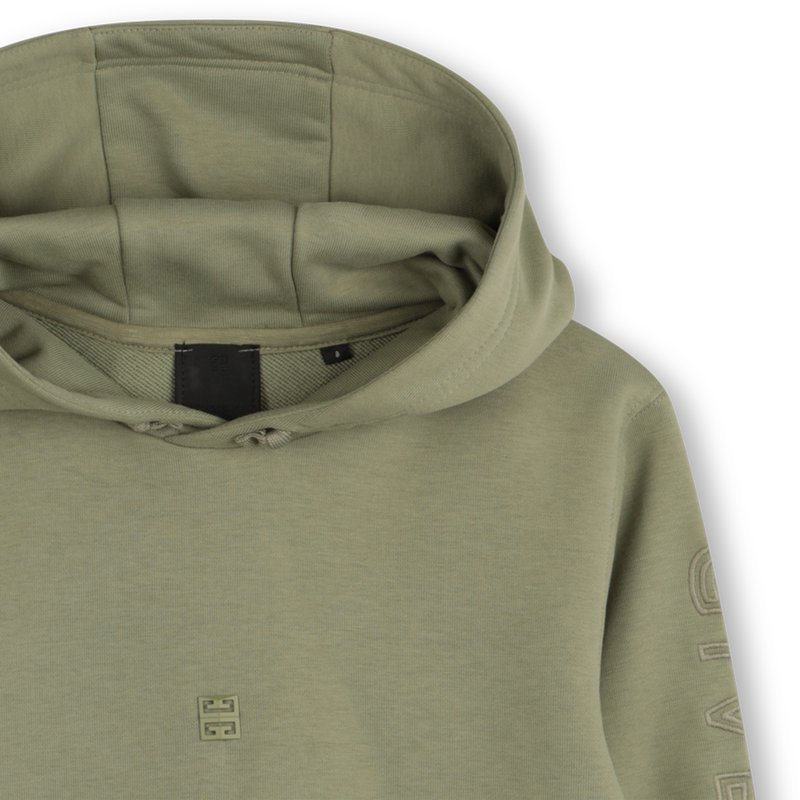 Felpa con maniche ricamate GIVENCHY 
                        RAGAZZO