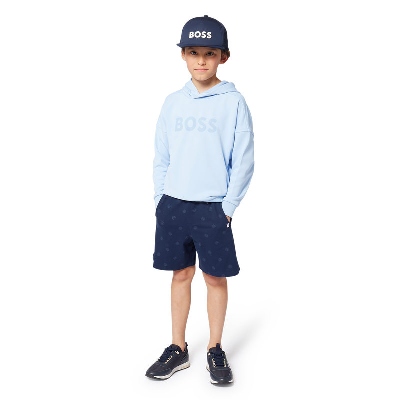 Sneakers bicolore con lacci