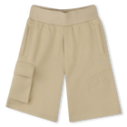 Bermuda in felpa di cotone DKNY 
                    UNISEX
