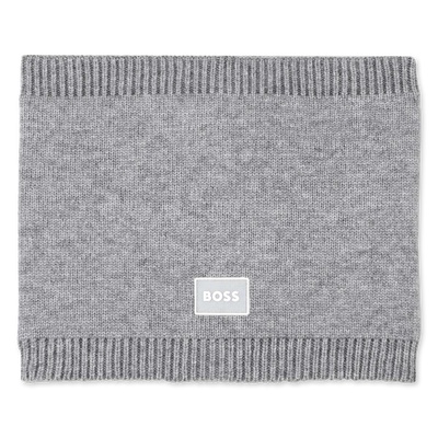 Scaldacollo con stemma BOSS RAGAZZO