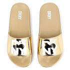 Ciabatte leggere metallizzate DKNY 
                    BAMBINA