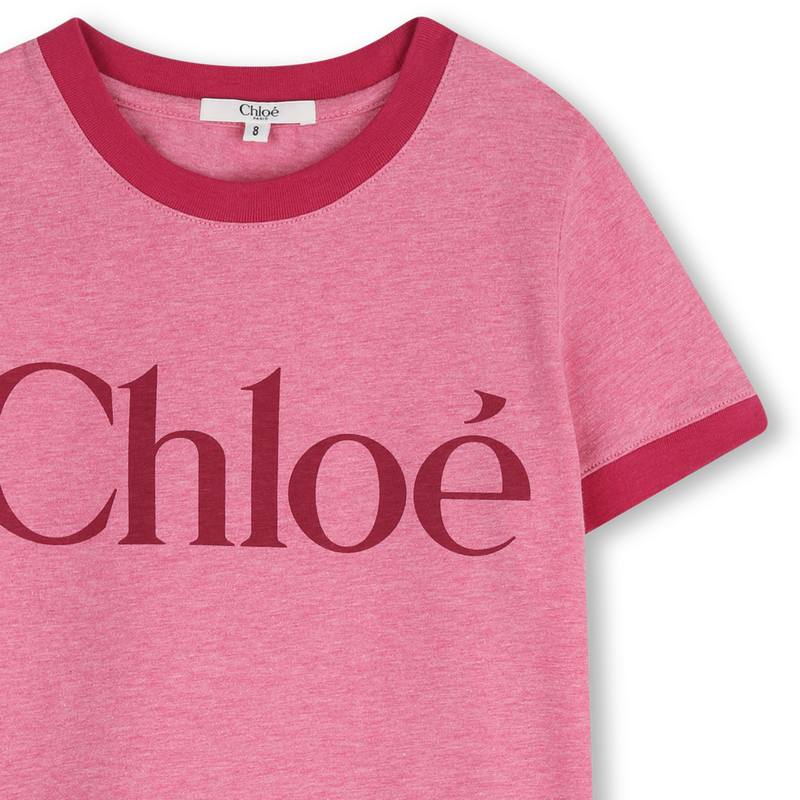 T-SHIRT A MANICHE CORTE CHLOE 
                        BAMBINA