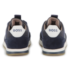 Sneakers in materiali misti BOSS 
                    RAGAZZO