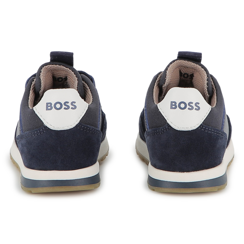 Sneakers in materiali misti BOSS 
                        RAGAZZO