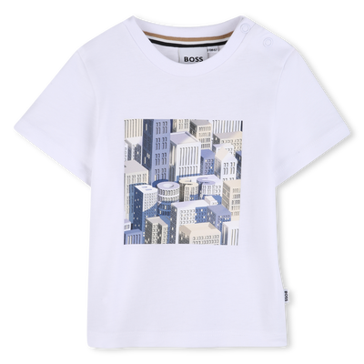 T-SHIRT A MANICHE CORTE BOSS RAGAZZO
