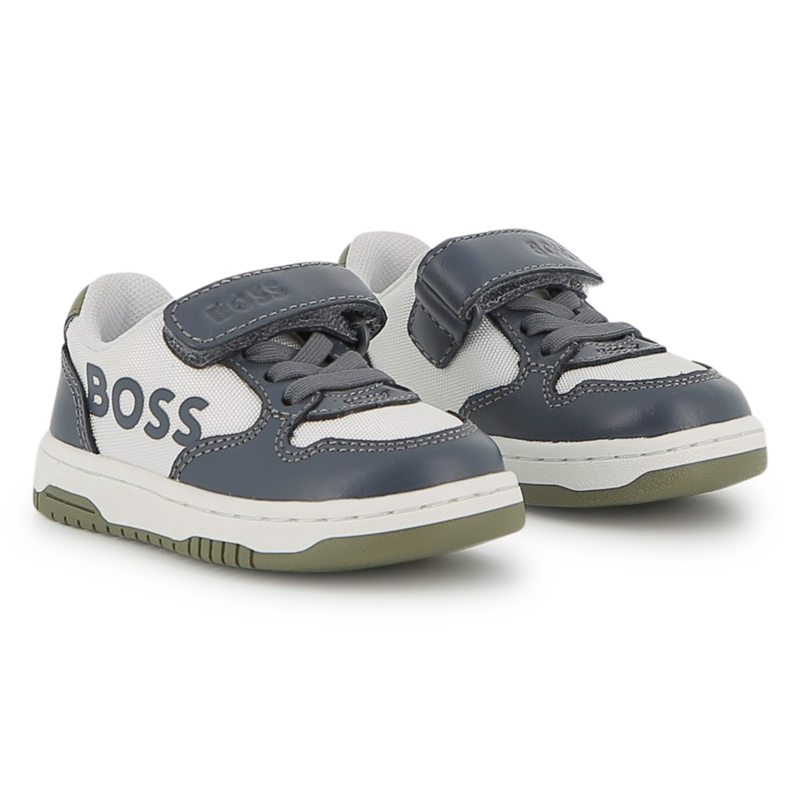 Sneakers con lacci elasticizzati BOSS 
                        RAGAZZO
