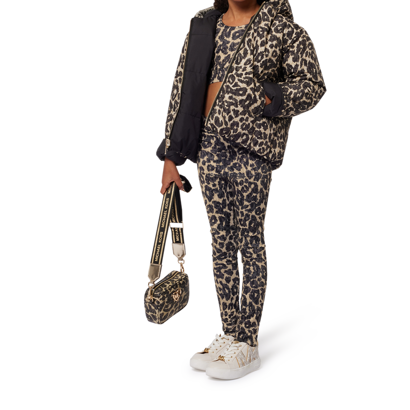 Leggings con stampa animalier MICHAEL KORS 
                        BAMBINA