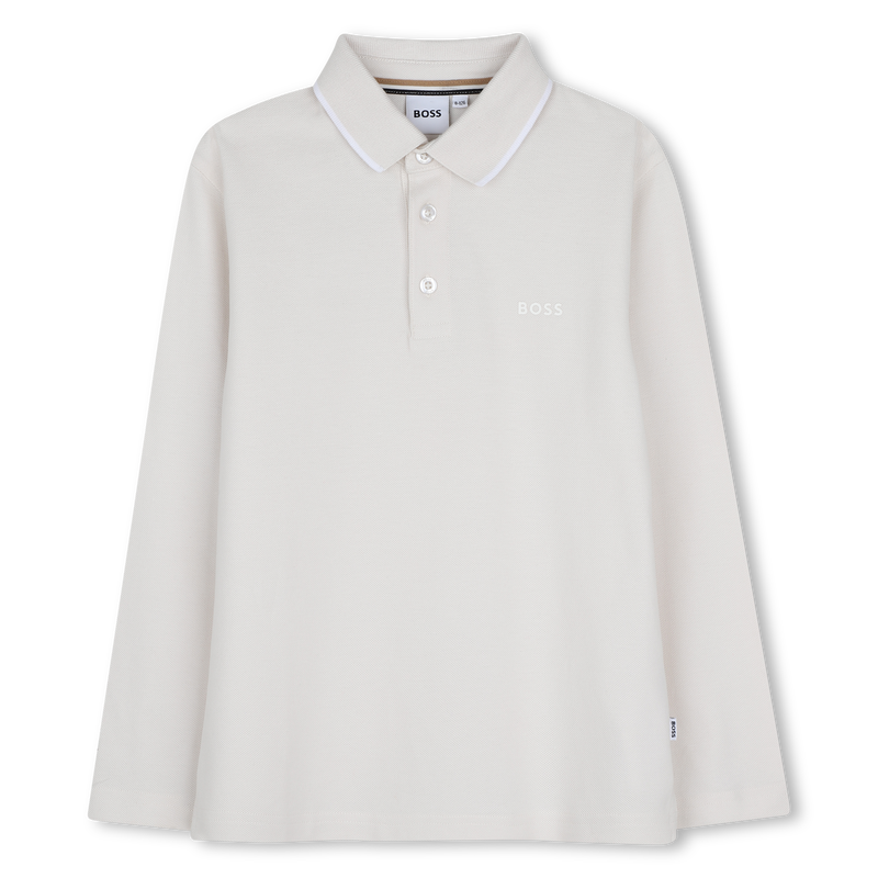 Polo a maniche lunghe BOSS 
                        RAGAZZO