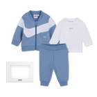 Set pantalone, cardigan e t-shirt, ASHLEIGH BLUE, hi-res