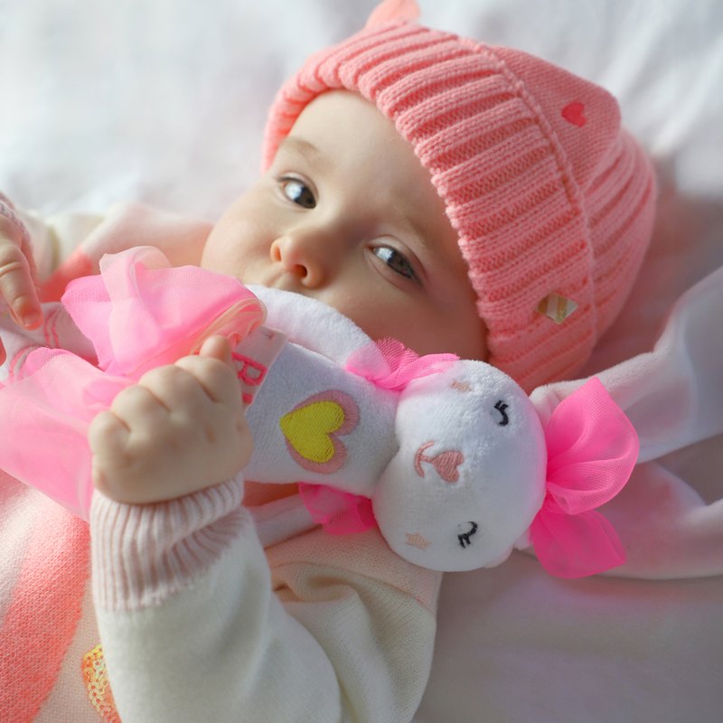 Peluche in morbido velluto BILLIEBLUSH 
                        BAMBINA