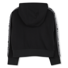 Cardigan con cappuccio KARL LAGERFELD KIDS 
                    BAMBINA