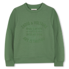 Felpa sovratinta ZADIG & VOLTAIRE 
                    RAGAZZO