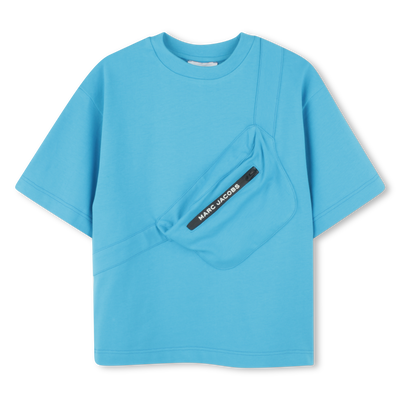 T-shirt in cotone con stampa MARC JACOBS RAGAZZO