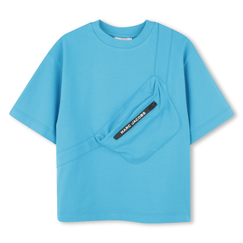 T-shirt in cotone con stampa MARC JACOBS 
                        RAGAZZO