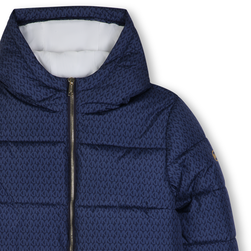 Piumino con cappuccio MICHAEL KORS 
                        BAMBINA