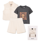 Completo cardigan, t-shirt e pantaloncini TIMBERLAND 
                    RAGAZZO