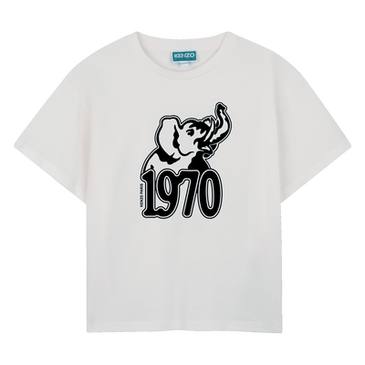 T-SHIRT A MANICHE CORTE KENZO KIDS RAGAZZO