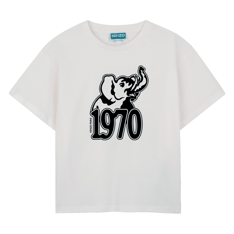 T-SHIRT A MANICHE CORTE KENZO KIDS 
                        RAGAZZO