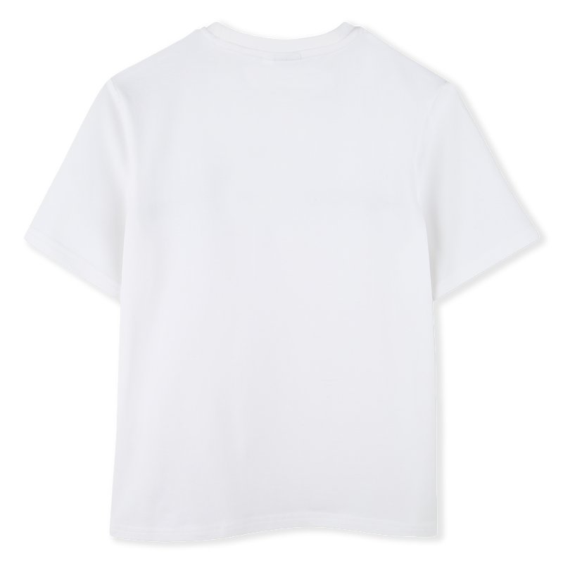 T-SHIRT A MANICHE CORTE BOSS 
                        RAGAZZO