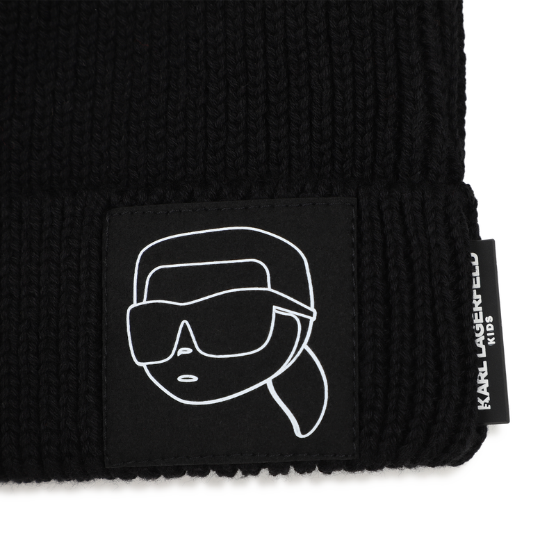 Cappello di lana KARL LAGERFELD KIDS 
                        RAGAZZO