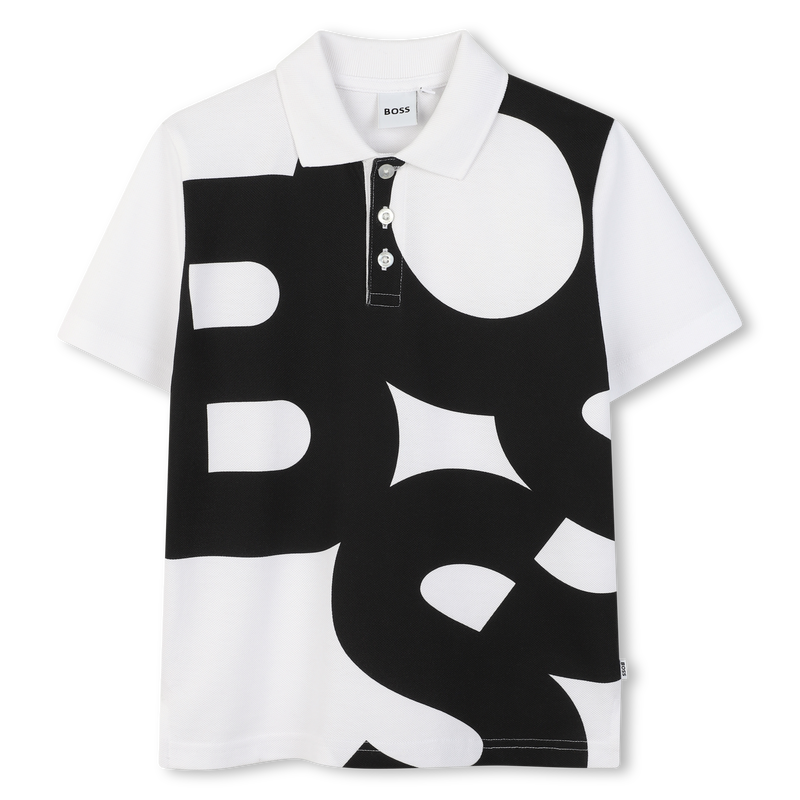 Polo in cotone BOSS 
                        RAGAZZO