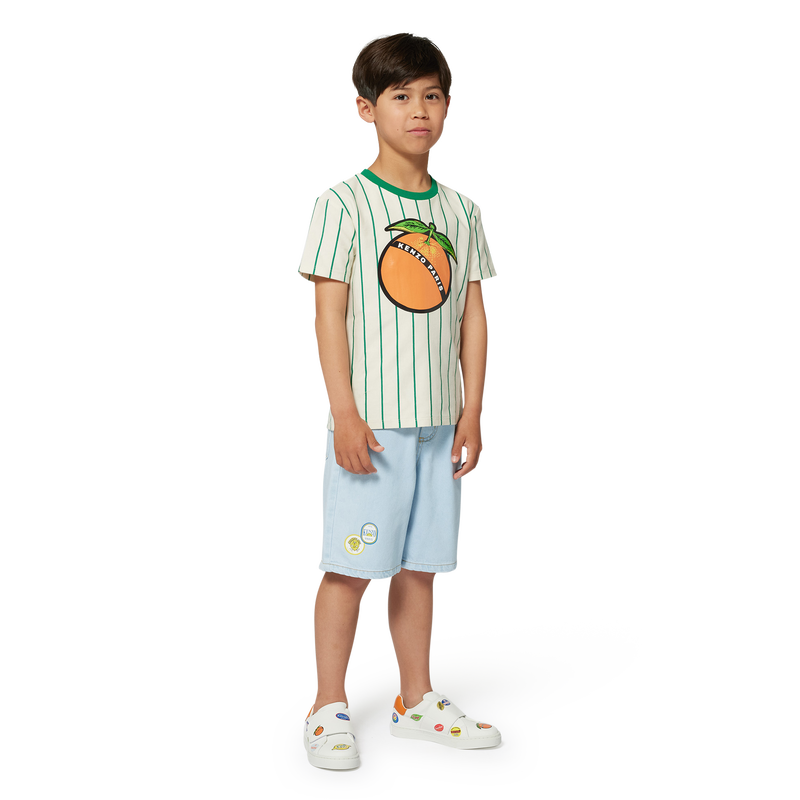 Bermuda ricamati KENZO KIDS 
                        RAGAZZO