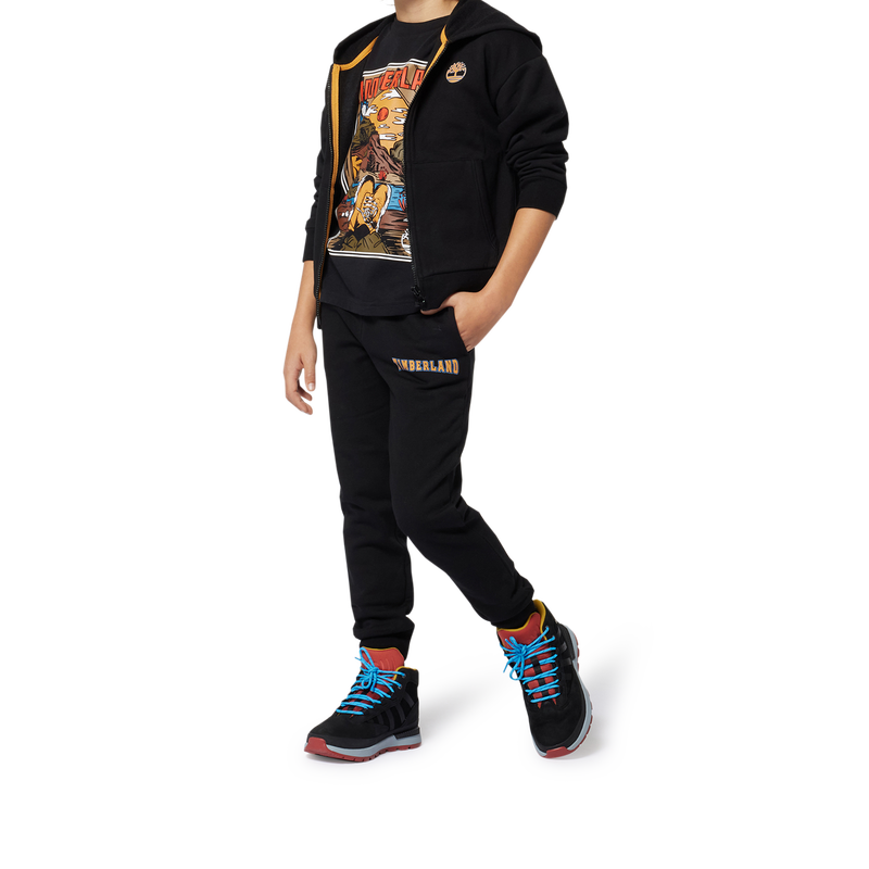 Felpa con zip e cappuccio TIMBERLAND 
                        RAGAZZO