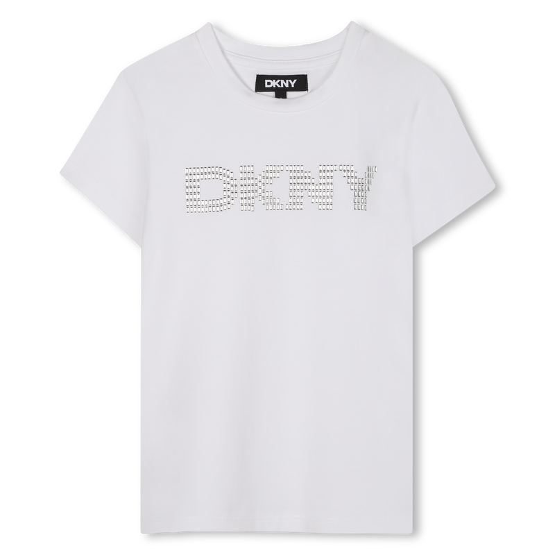 T-shirt a maniche corte DKNY 
                        BAMBINA
