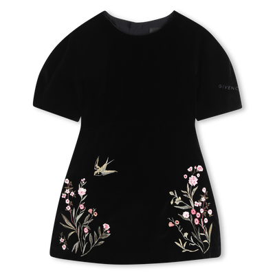 Abito in velluto GIVENCHY BAMBINA